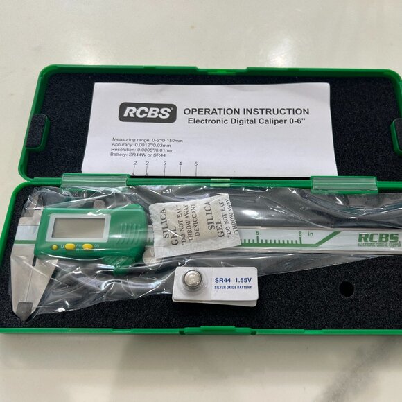 RCBS 6" Electronic Digital Caliper - Picture 1 of 5